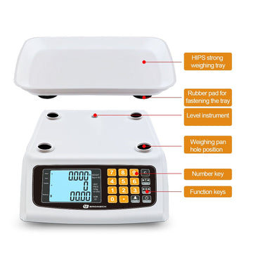  Price Computing Scale 66LB Electronic Meat Scale