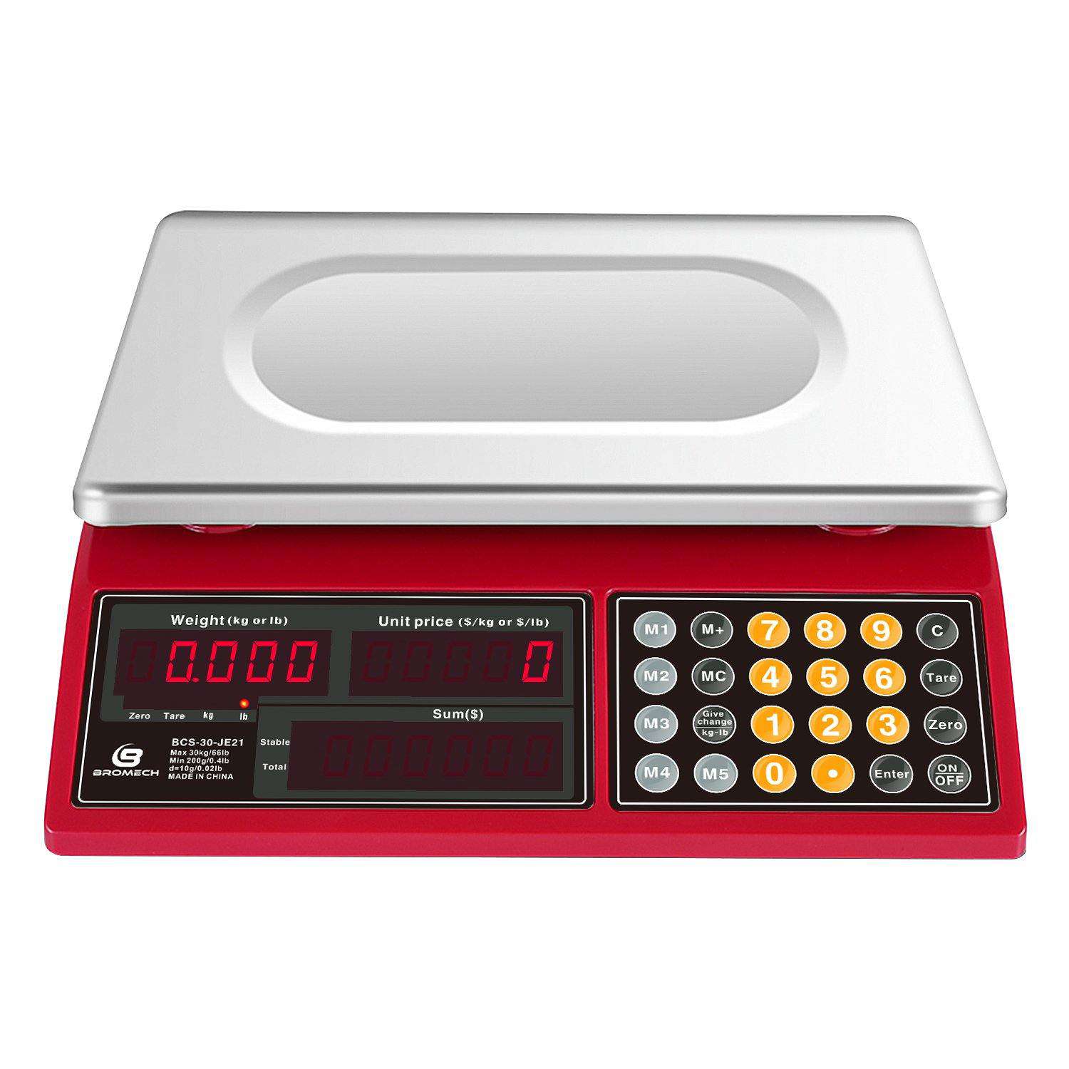  Price Computing Scale 66LB Electronic Meat Scale